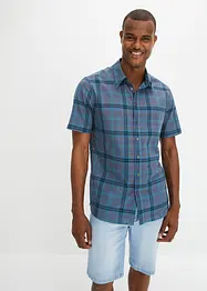 Chemise manches courtes à carreaux, bonprix