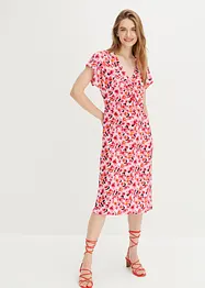 Robe midi en crêpe légère, bonprix