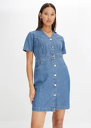 Robe mini en denim, bonprix