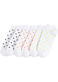 Lot de 6 paires de chaussettes courtes en coton, bpc bonprix collection