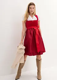 Dirndl avec velours en longueur midi (ens. 2 pces), bonprix