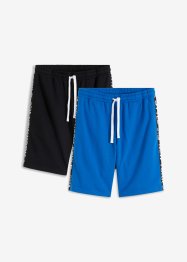 Lot de 2 shorts sweat, bpc bonprix collection