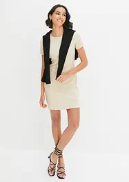 Robe en jersey crêpe léger, bonprix