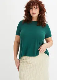 T-shirt fluide en viscose avec détail dos, bonprix