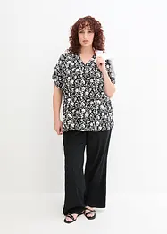 Tunique oversize en viscose, demi-manches, bonprix