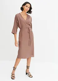 Robe midi en viscose fluide, bonprix