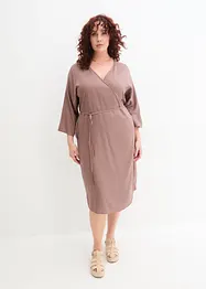 Robe midi en viscose fluide, bonprix