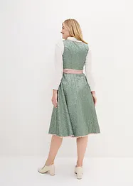 Dirndl longueur midi avec tablier (ens. 2 pces.), bonprix