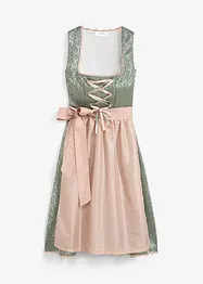 Dirndl longueur midi avec tablier (ens. 2 pces.), bonprix