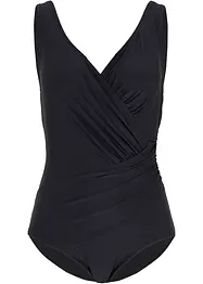 Maillot 1 pièce sculptant, maintien modéré, style portefeuille, bonprix