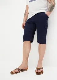 Bermuda long en molleton 100% coton, Regular, bonprix