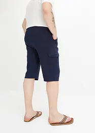 Bermuda long en molleton 100% coton, Regular, bonprix