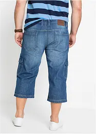 Jean cargo 3/4 Regular droit, bonprix