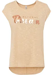 T-shirt long en viscose mélangée, bonprix