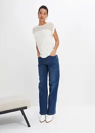 T-shirt à dentelle, bonprix