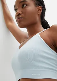 Brassière côtelée sans coutures Feel Comfort, bonprix