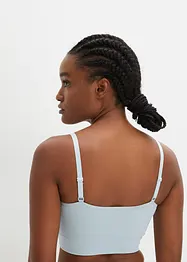 Brassière côtelée sans coutures Feel Comfort, bonprix