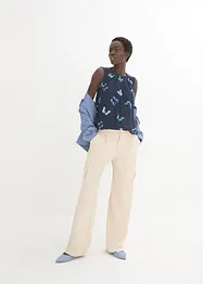 Top-blouse en viscose fluide, bonprix