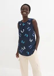 Top-blouse en viscose fluide, bonprix