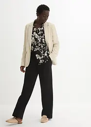 Pantalon large à pinces, bonprix