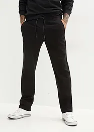 Pantalon extensible à taille élastiquée, droit et ample, bonprix