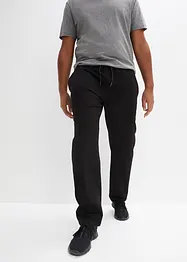 Pantalon extensible à taille élastiquée, droit et ample, bonprix