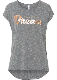 T-shirt long en viscose mélangée, bonprix