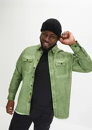 Chemise aspect délavé, 100% coton, bonprix