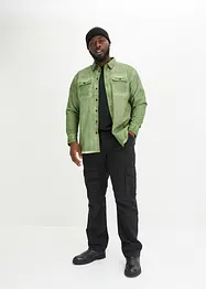 Chemise aspect délavé, 100% coton, bonprix