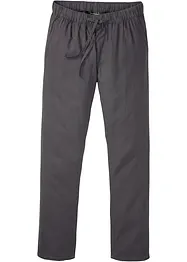 Pantalon droit taille élastiquée en lin majoritaire, Regular, bonprix