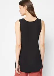 Lot de 2 débardeurs longs en viscose douce, bonprix