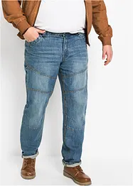 Jean droit regular en denim robuste, bonprix