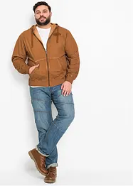 Jean droit regular en denim robuste, bonprix