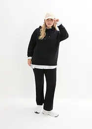 Sweat à capuche, oversize, bonprix