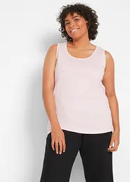 Lot de 5 débardeurs longs 100% coton, bonprix