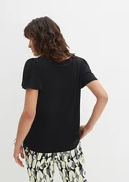 T-shirt boutonné, bonprix