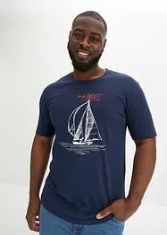 Lot de 2 T-shirts 100% coton, bonprix