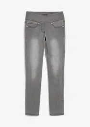 Jean Straight taille mi-haute et élastiquée, très extensible, bonprix