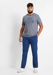 Pantalon droit taille élastiquée, Slim Fit, bonprix