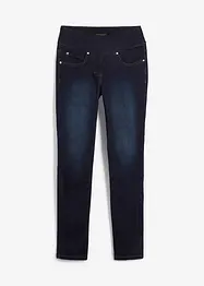 Jean Straight taille mi-haute et élastiquée, très extensible, bonprix