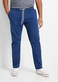 Pantalon droit taille élastiquée, Slim Fit, bonprix