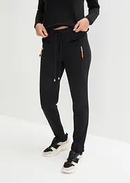 Pantalon à taille élastiquée en Punto di Roma confortable, bonprix