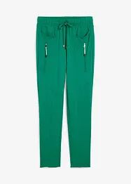 Pantalon à taille élastiquée en jersey milano confortable, bonprix