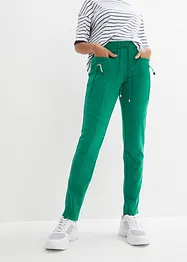 Pantalon à taille élastiquée en jersey milano confortable, bonprix