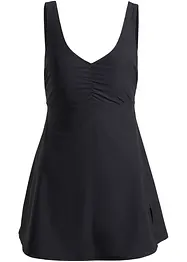 Robe de bain sculptante, maintien modéré, col V, bonprix