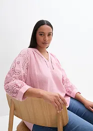 Tunique aérienne en gaze de coton, bonprix