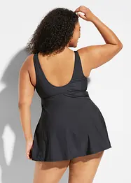 Robe de bain sculptante, maintien modéré, col V, bonprix