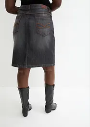 Jupe en jean extensible, bonprix