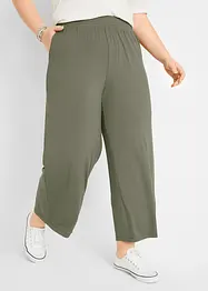 Pantalon 7/8 fluide en jersey viscose, bonprix