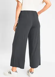 Pantalon 7/8 fluide en jersey viscose, bonprix